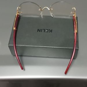 Cartier Style Buff Clear lense Glasses